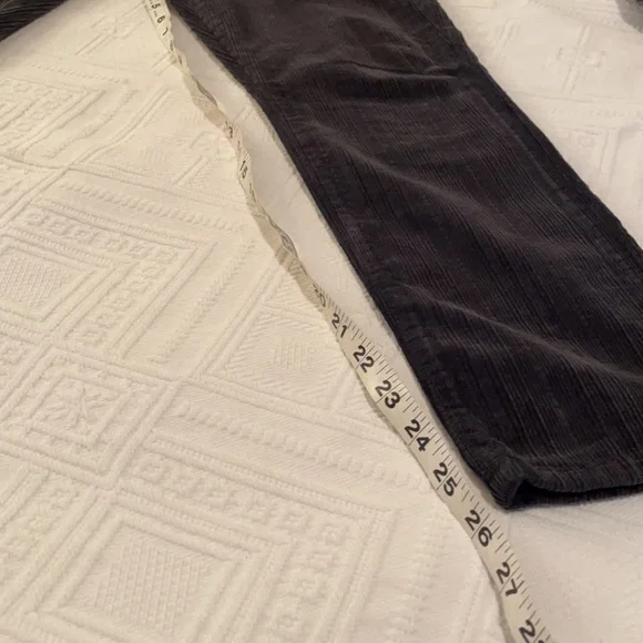 Citizens of Humanity Black Corduroy Olivia High Rise Ankle Size 26 🖤 - Picture 6 of 11